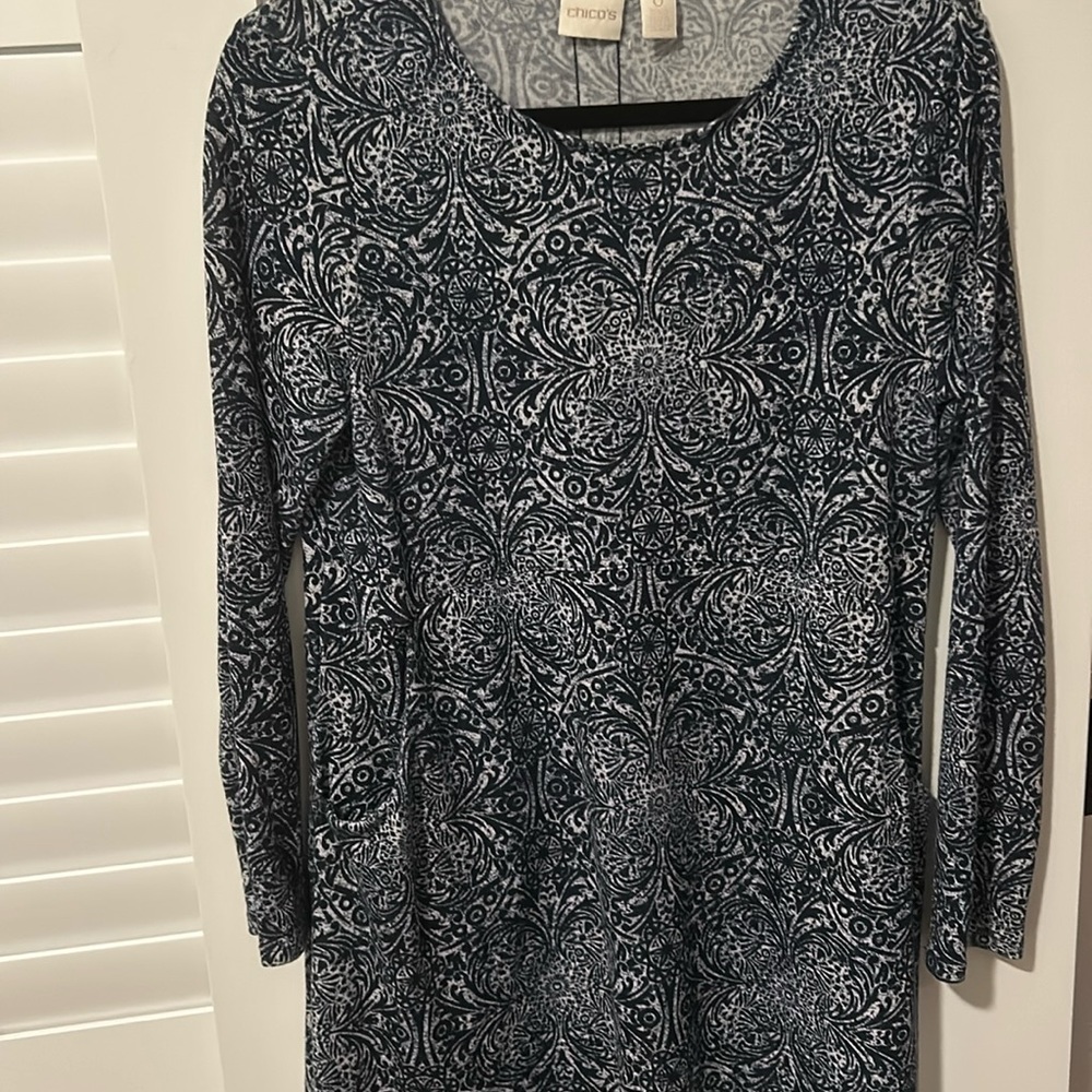 Chico’s high low light weight sweater